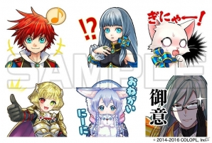 描き下ろしイラストを多数含む「白猫プロジェクト」のLINE公式スタンプが配信！の画像1