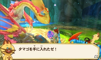 3DS「モンスターハンター ストーリーズ」ゲームシステム紹介映像が4日連続で公開！帰巣や飛行対決、ブレス対決も紹介の画像14