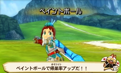 3DS「モンスターハンター ストーリーズ」ゲームシステム紹介映像が4日連続で公開！帰巣や飛行対決、ブレス対決も紹介の画像17
