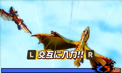 3DS「モンスターハンター ストーリーズ」ゲームシステム紹介映像が4日連続で公開！帰巣や飛行対決、ブレス対決も紹介の画像22