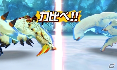 3DS「モンスターハンター ストーリーズ」ゲームシステム紹介映像が4日連続で公開！帰巣や飛行対決、ブレス対決も紹介の画像24