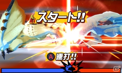 3DS「モンスターハンター ストーリーズ」ゲームシステム紹介映像が4日連続で公開！帰巣や飛行対決、ブレス対決も紹介の画像25