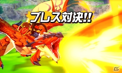 3DS「モンスターハンター ストーリーズ」ゲームシステム紹介映像が4日連続で公開！帰巣や飛行対決、ブレス対決も紹介の画像26
