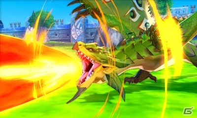 3DS「モンスターハンター ストーリーズ」ゲームシステム紹介映像が4日連続で公開！帰巣や飛行対決、ブレス対決も紹介の画像27