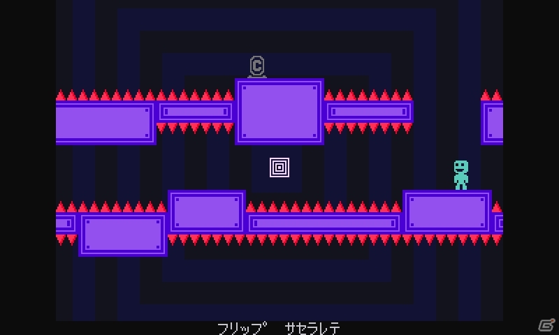 重力のベクトルを切り替えながら進む8bit風2Dアクション「VVVVVV」がニンテンドー3DS向けに10月12日より配信の画像7