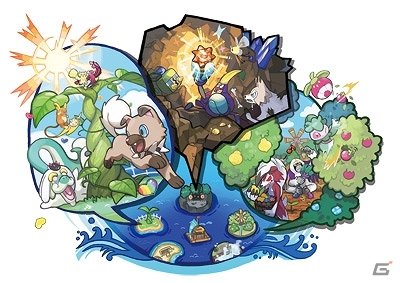 3DS「ポケットモンスター サン・ムーン」最初のパートナーポケモンたちの進化した姿が公開！10月18日からは特別体験版の配信も開始の画像17