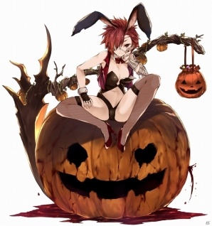 iOS/Android「感染×少女」バニー姿の姫片栗子が登場するハロウィンキャンペーンが開催！の画像1