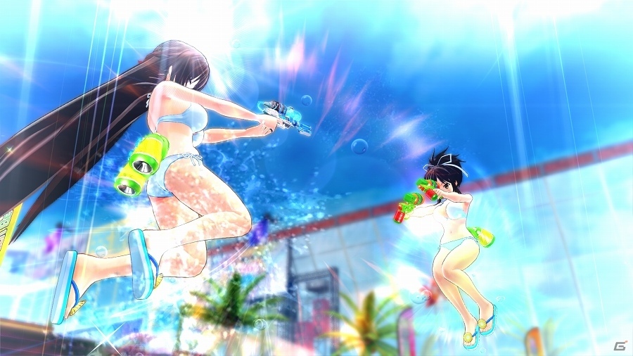 少女たちが砂浜を駆ける！PS4「閃乱カグラ PEACH BEACH SPLASH」が2017年3月16日に発売決定！の画像1