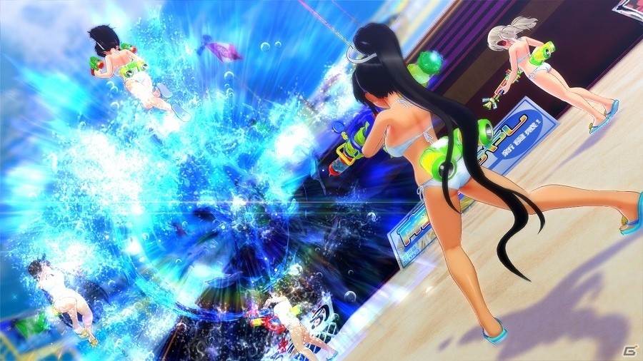 少女たちが砂浜を駆ける！PS4「閃乱カグラ PEACH BEACH SPLASH」が2017年3月16日に発売決定！の画像4