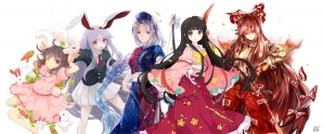 AC「CHUNITHM AIR」「maimai PiNK PLUS」にて東方Projectとのコラボイベントが開催！「東方永夜抄」が一挙登場の画像9
