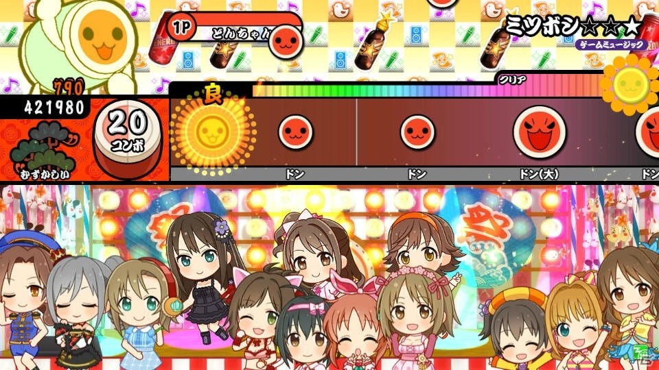 AC「太鼓の達人 レッドVer.」に「ワンピース」「シンデレラガールズ」などから6曲が追加！第3回「天下一音ゲ祭」の課題曲もの画像11