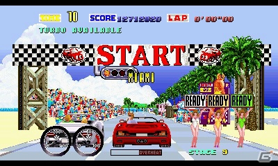 3DS「セガ3D 復刻アーカイブス3 FINAL STAGE」新規移植作「ターボアウトラン」＆「サンダーフォースIII」を紹介！の画像11