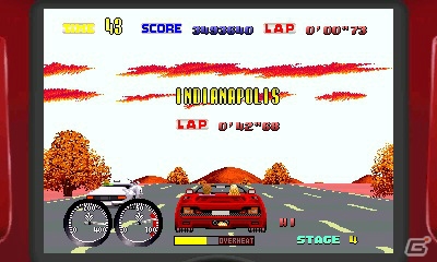 3DS「セガ3D 復刻アーカイブス3 FINAL STAGE」新規移植作「ターボアウトラン」＆「サンダーフォースIII」を紹介！の画像15