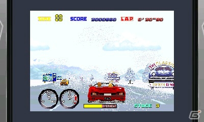 3DS「セガ3D 復刻アーカイブス3 FINAL STAGE」新規移植作「ターボアウトラン」＆「サンダーフォースIII」を紹介！の画像21