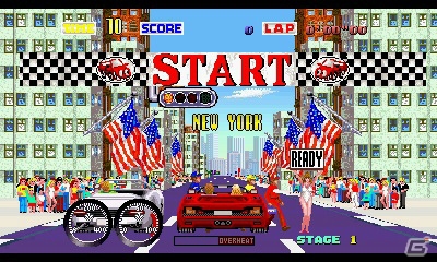 3DS「セガ3D 復刻アーカイブス3 FINAL STAGE」新規移植作「ターボアウトラン」＆「サンダーフォースIII」を紹介！の画像3