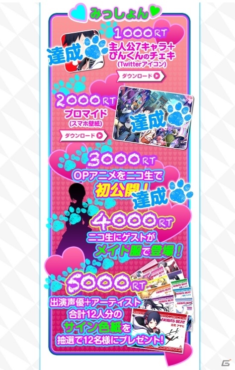 PS4/PS Vita「AKIBA'S BEAT」オープニングアニメのお披露目も！発売日決定記念ニコ生の詳細が公開の画像6