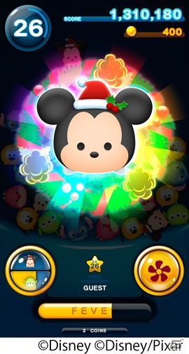 AC「ディズニー ツムツム」クリスマス仕様のミッキーとミニーも！「Vol.9ツムマスコット」が10月26日に登場の画像3