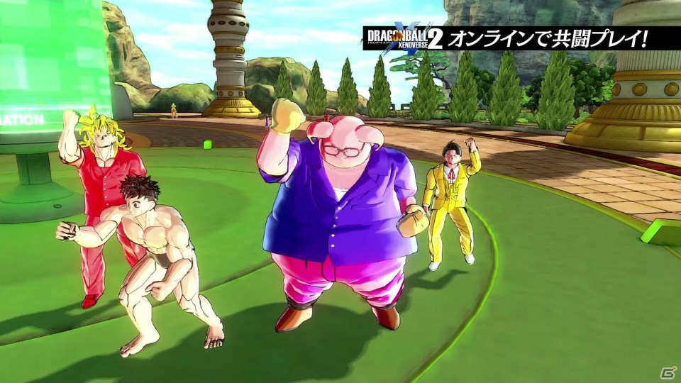 メイプル超合金、小島よしおさん、ダンディ坂野さん出演のPS4「ドラゴンボール ゼノバース2」新PV「オンラインプレイ編」が公開！の画像4