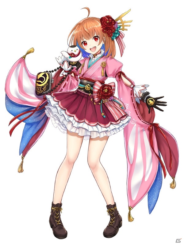 iOS/Android「白猫プロジェクト」式神を使う2人の巫女、セツナ（CV