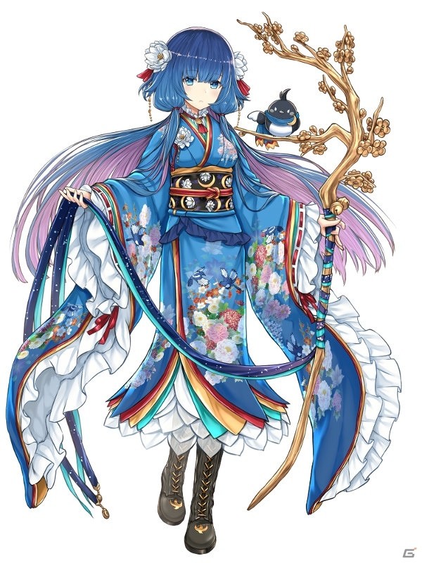 iOS/Android「白猫プロジェクト」式神を使う2人の巫女、セツナ（CV