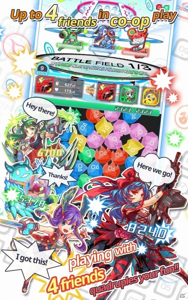iOS/Android「クラッシュフィーバー」15言語対応のグローバル版がリリース決定―10月下旬よりアジア地域への配信を開始の画像2