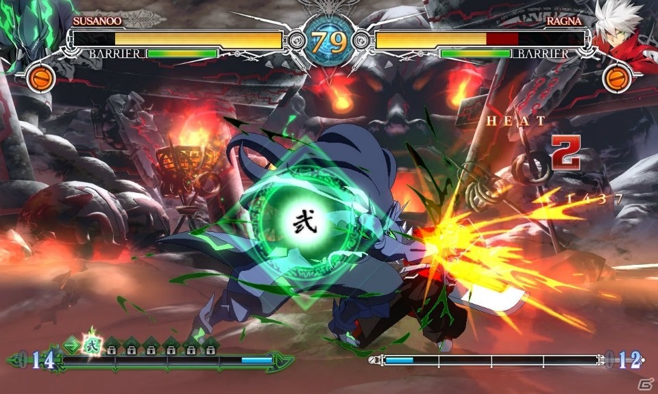 PS4/PS3「ブレイブルー セントラルフィクション」破壊神“スサノオ”がプレイアブルキャラクターとして参戦！の画像10
