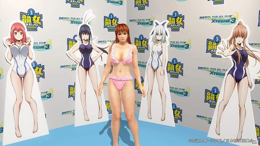 PS4/PS Vita「DEAD OR ALIVE Xtreme 3」新作水着第13弾「マミィ」「あさり」が配信開始！TVアニメ「競女!!!!!!!!」とのコラボスタジオDLCも無料配信の画像3