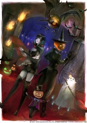 「ファイナルファンタジー エオルゼアカフェ」ハロウィンイベント「守護天節」が10月24日より開催！来店者には特製ランチョンマットが贈呈の画像6