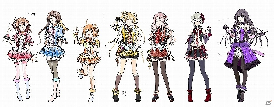 複雑なアイドルたちの人間関係に注目 貴重なキャラクターのラフ画も公開された アイドルデスゲームtv 開発者インタビュー Gamer