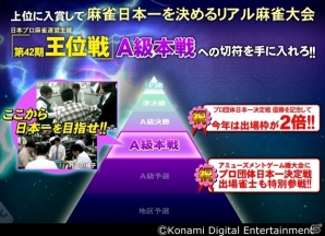 プロ雀士も参戦！「麻雀格闘倶楽部」シリーズにて「王位戦」が本日より開催の画像2