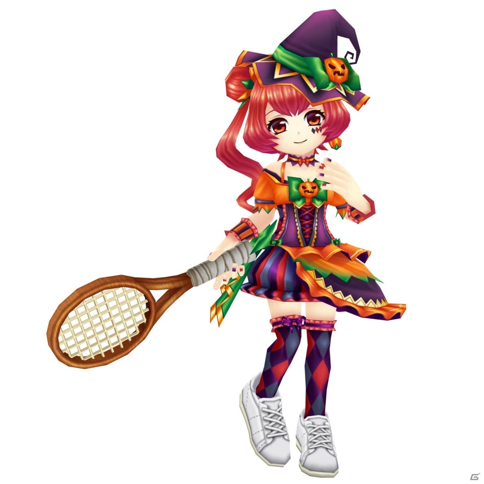 iOS/Android「白猫テニス」スーパーショット“パンプキンボマー”を繰り出すミゼリコルデなどが登場！の画像2