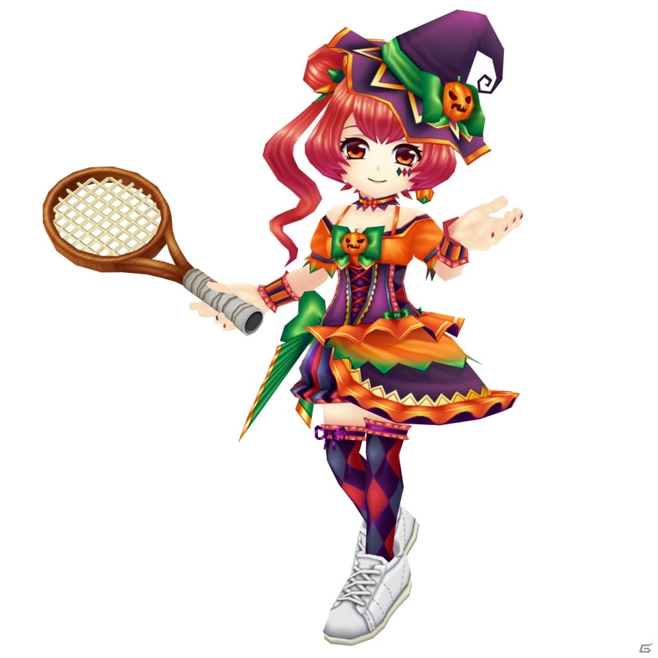 iOS/Android「白猫テニス」スーパーショット“パンプキンボマー”を繰り出すミゼリコルデなどが登場！の画像4