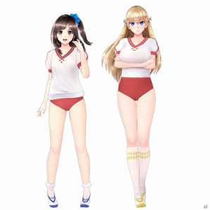 PS Vita「レコラヴ Blue Ocean / Gold Beach」特典DLCの配信日が10月31日に延期―追加の特典として「ブルマ体操服エンジ」の無料配信が決定の画像1