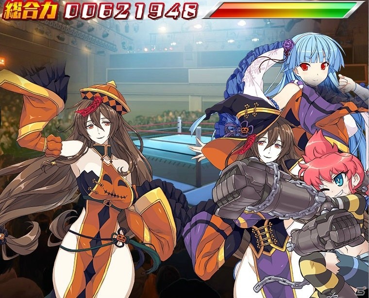 PC「リングドリーム～女子プロレス大戦～」ハロウィンの花いちもんめ「キョンシーYui」が参戦！新機能「バイオリズム」も実装の画像6