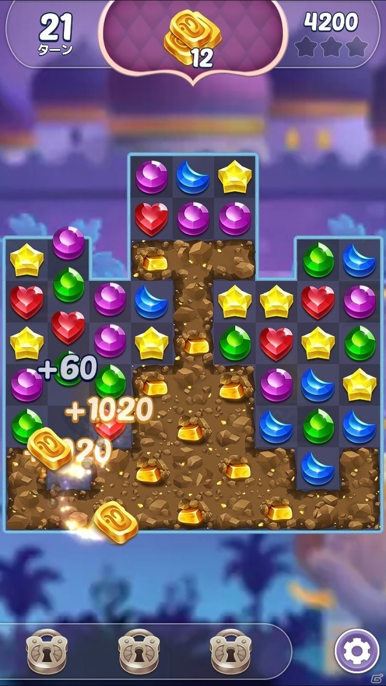 アラビアンな雰囲気の魔法の世界を楽しもう！iOS/Android向け宝石パズルゲーム「マジックジュエル」を紹介の画像6