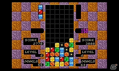 3DS「セガ3D 復刻アーカイブス3 FINAL STAGE」新規移植作「コラムス」＆「エイリアンシンドローム」を紹介の画像6