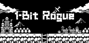 1ビットグラフィックのシンプルなローグライクゲーム「1-Bit Rogue」がiOS/Android向けに配信の画像1