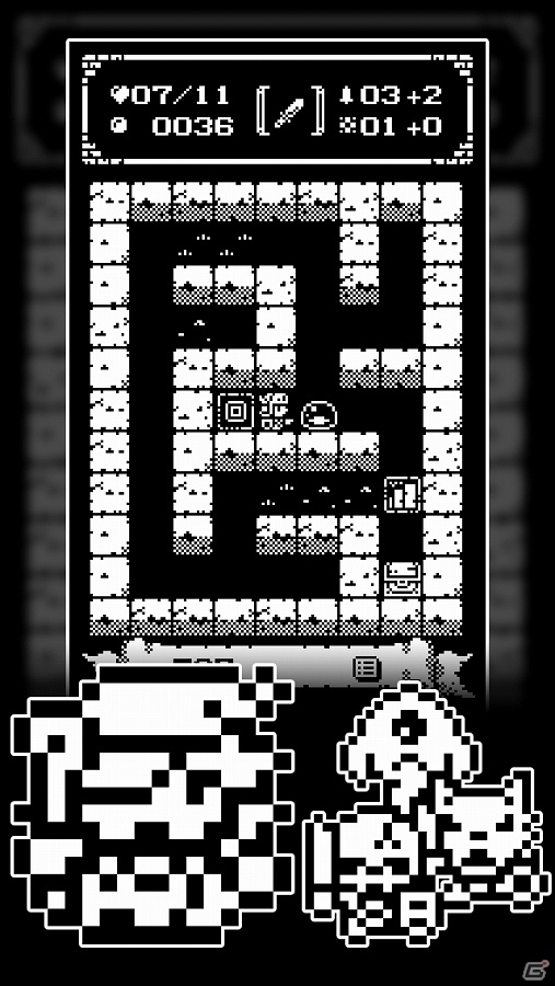 1ビットグラフィックのシンプルなローグライクゲーム「1-Bit Rogue」がiOS/Android向けに配信の画像3