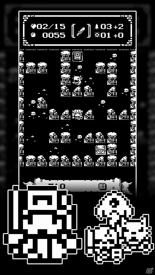 1ビットグラフィックのシンプルなローグライクゲーム「1-Bit Rogue」がiOS/Android向けに配信の画像4