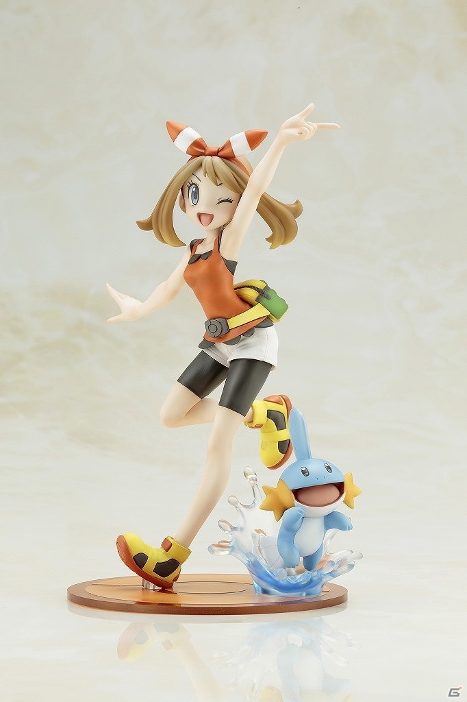 「ポケットモンスター」フィギュアシリーズ第2弾となる「ARTFX J ハルカ with ミズゴロウ」が2017年4月に発売！の画像1