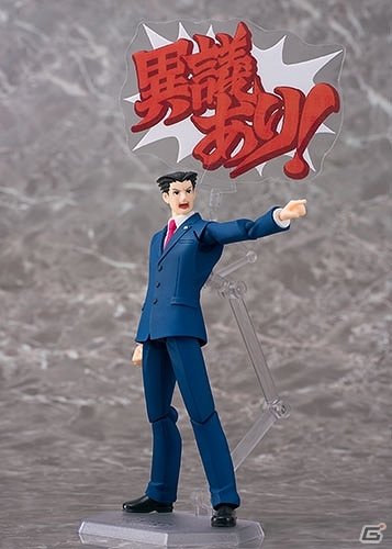 名台詞“異議あり！”も完全再現！「figma 成歩堂龍一」が2017年5月下旬に発売の画像1