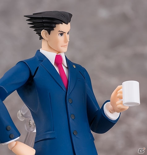 名台詞“異議あり！”も完全再現！「figma 成歩堂龍一」が2017年5月下旬に発売の画像3