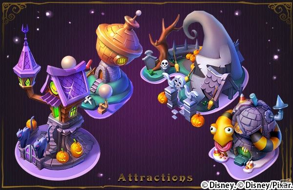 iOS/Android「ディズニー マジックキングダムズ」ハロウィンイベント「ナイトメアー・ビフォア・クリスマス」が10月27日より開催！の画像3