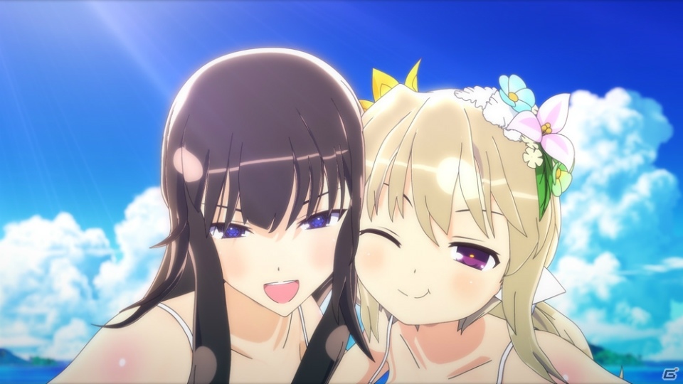 PS4「閃乱カグラ PEACH BEACH SPLASH」史上“最胸”のオープニングアニメーションが公開！の画像1