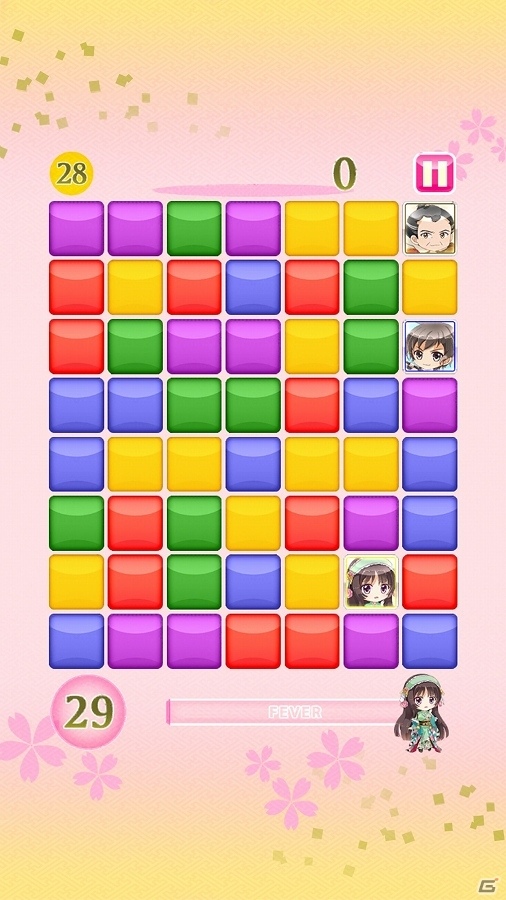 ハーレム系連鎖アクションパズル！？iOS/Android「戦国ぼっち ～ぼっちが戦国の姫達と絶体絶命を逆転するパズル～」が配信開始の画像4