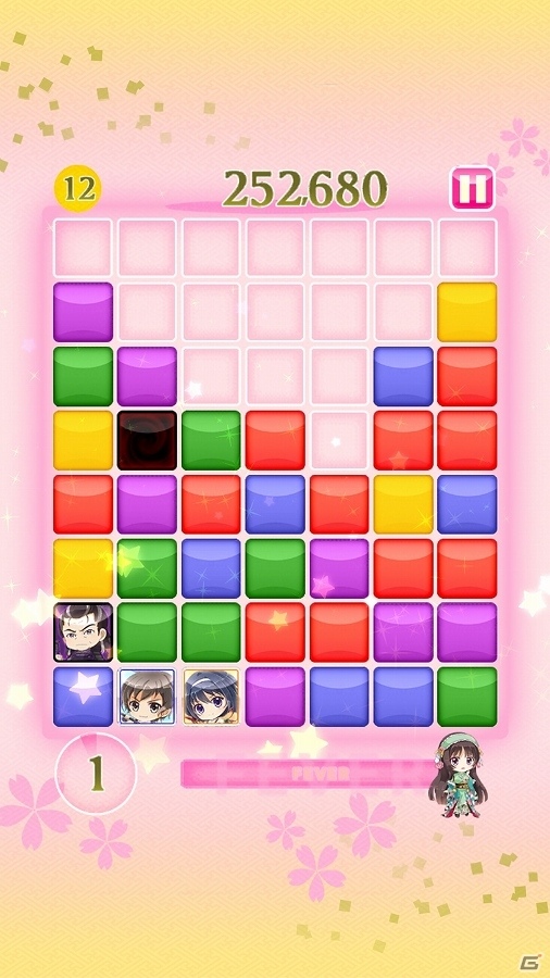 ハーレム系連鎖アクションパズル！？iOS/Android「戦国ぼっち ～ぼっちが戦国の姫達と絶体絶命を逆転するパズル～」が配信開始の画像9