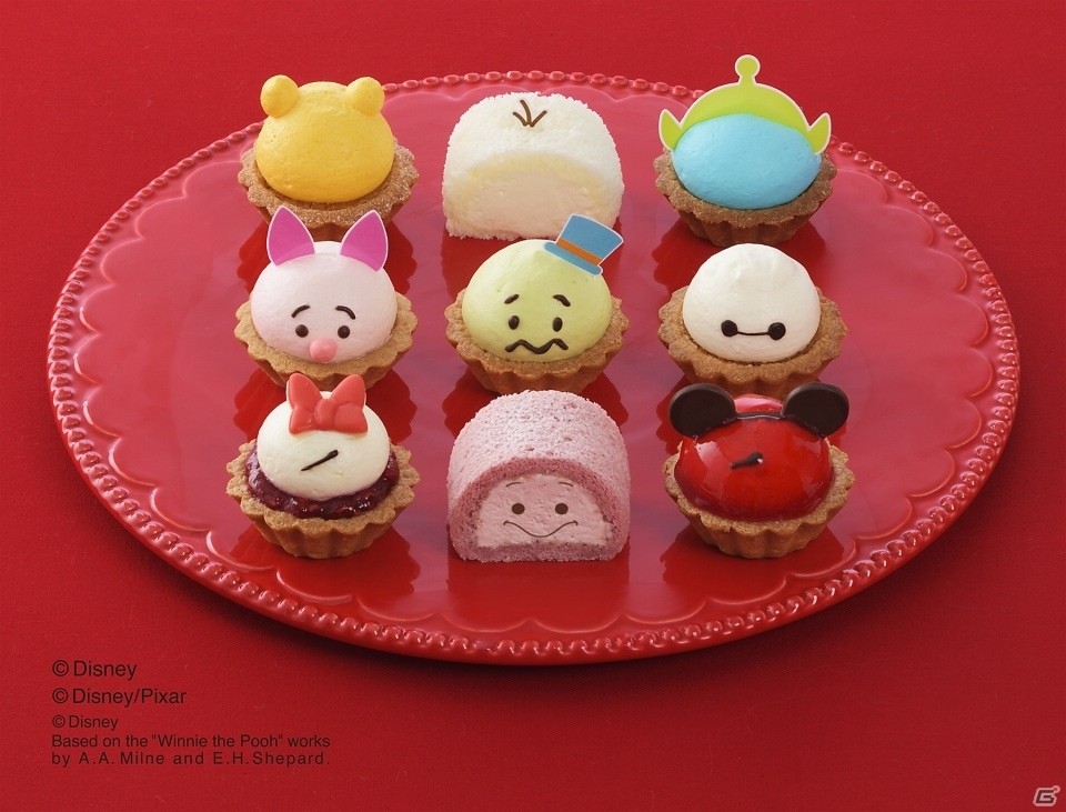 「ディズニー ツムツム」デザインのプチケーキセットをが11月1日より期間限定販売！ベイマックスやピグレットたちが仲間入りの画像1