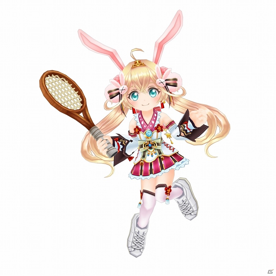 iOS/Android「白猫テニス」新たにツキミとアマタがプレイアブルキャラクターとして登場！の画像2