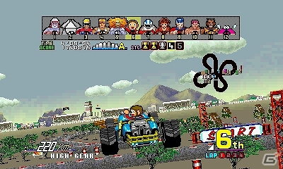 3DS「3D パワードリフト」配信開始―「セガ3D 復刻プロジェクト」登場キャラクターたちが一堂に会するスペシャルモードの詳細も公開の画像15