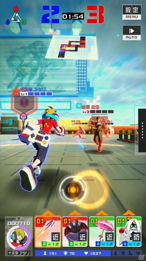 NHN PlayArtとniconicoの共同プロジェクトとなるiOS/Android「＃コンパス ～戦闘摂理解析システム～」が発表！全く新しいジャンルの対戦ゲームの画像2